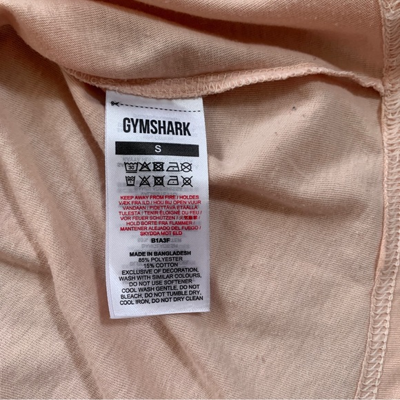 Gymshark Blush Pink Training Long Sleeve Crewneck Top - Full Length - Picture 8 of 14